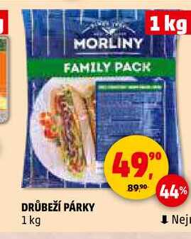 DRŮBEŽÍ PÁRKY, 1 kg