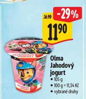  Olma Jahodový jogurt ,105 g 