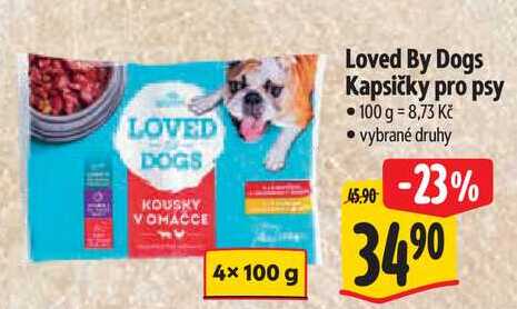Loved By Dogs Kapsičky pro psy, 100 g