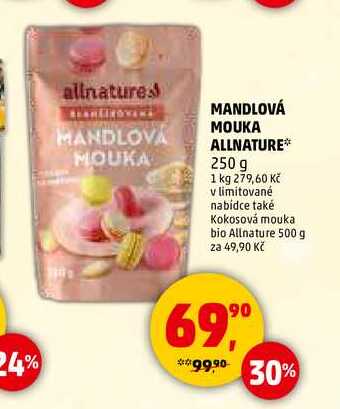 MANDLOVÁ MOUKA ALLNATURE, 250 g