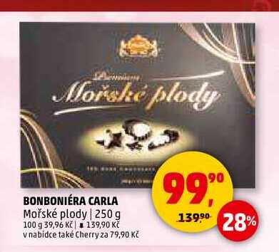 BONBONIÉRA CARLA Mořské plody, 250 g