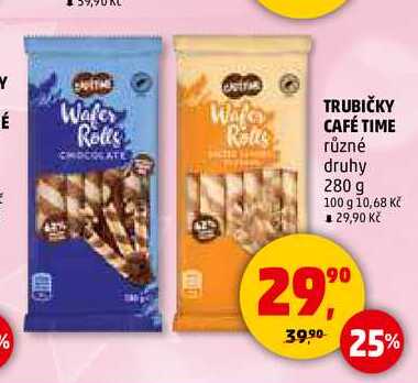 TRUBIČKY CAFÉ TIME, 280 g