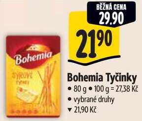  Bohemia Tyčinky, 80 g 