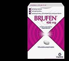 Brufen® 400 mg 100 potahovaných tablet