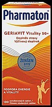 PHARMATON® GERIAVIT Vitality 50+ 100 potahovaných tablet