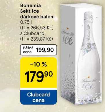 Bohemia Sekt Ice dárkové balení, 0.75 l