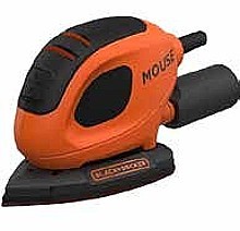 BLACK+DECKER VIBRAČNÍ BRUSKA MOUSE BEW230BC-QS 55 W PRO DETAILNÍ BROUŠENÍ