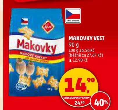 MAKOVKY VEST, 90 g