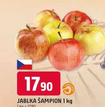 JABLKA ŠAMPION 1 kg