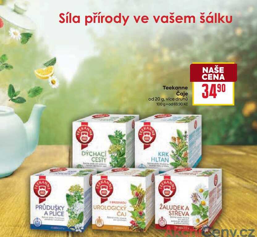 Teekanne čaje od 20g