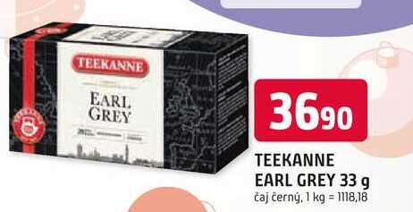 TEEKANNE EARL GREY 33 g čaj černý