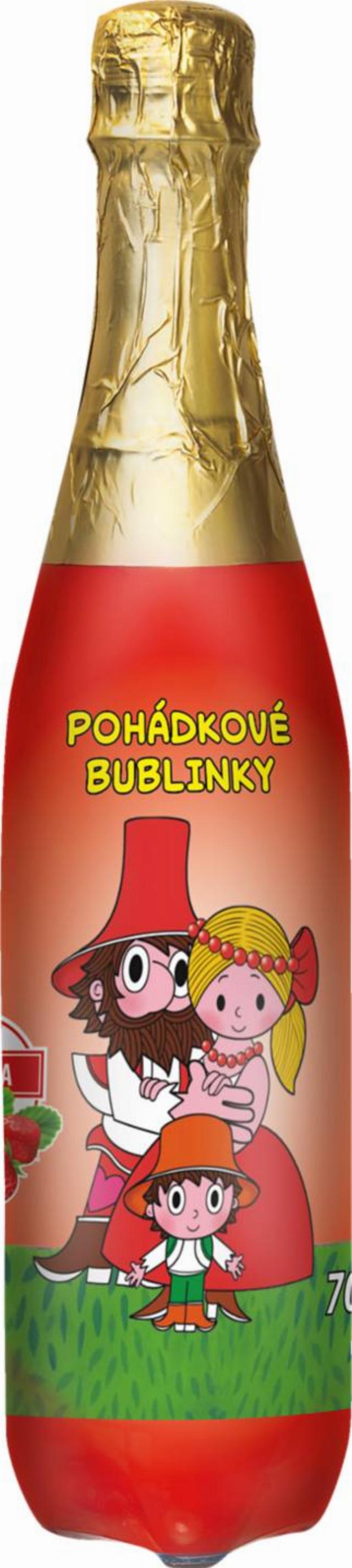 Pohádkové bublinky Nealkoholický šumivý nápoj různé druhy