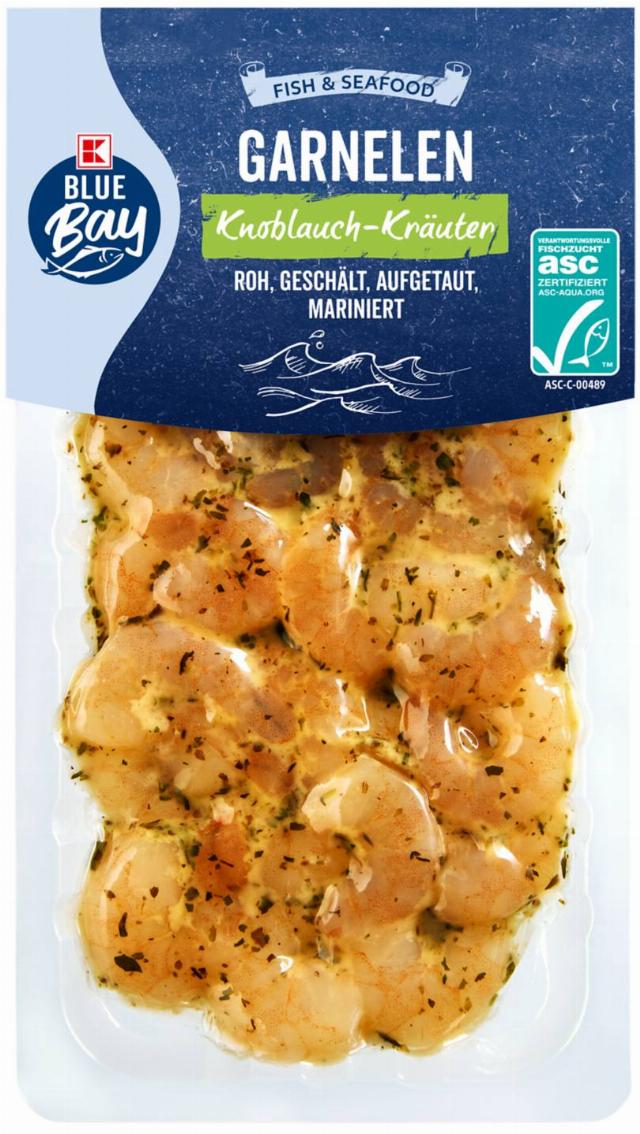 KBB Tygří Krevety s marinádou bylinky-česnek