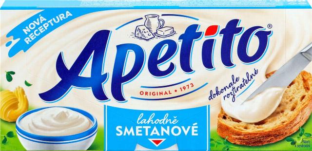 Apetito smetanové Tavený sýr