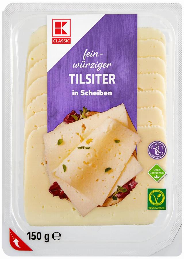K-Classic Tilsiter sýr plátkový