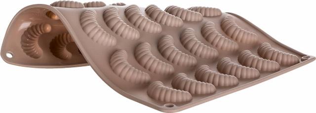 BANQUET Forma na vanilkové rohlíčky silikonová