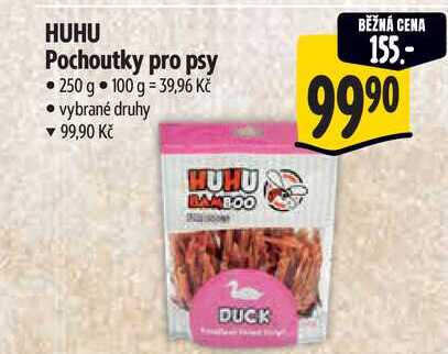 HUHU Pochoutky pro psy, 250 g