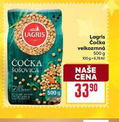 Lagris Čočka velkozrnná 500 g 