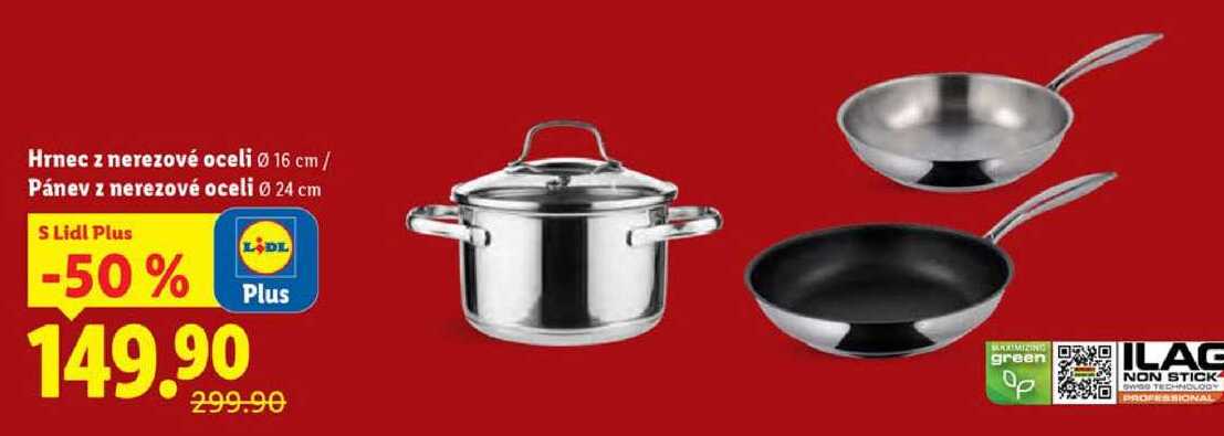 Hrnec z nerezové oceli/Pánev z nerezové oceli 