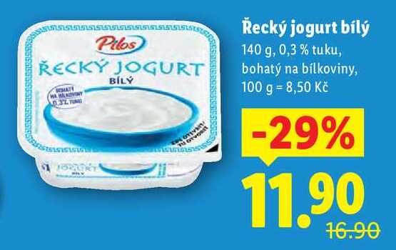 Řecký jogurt bílý, 140 g