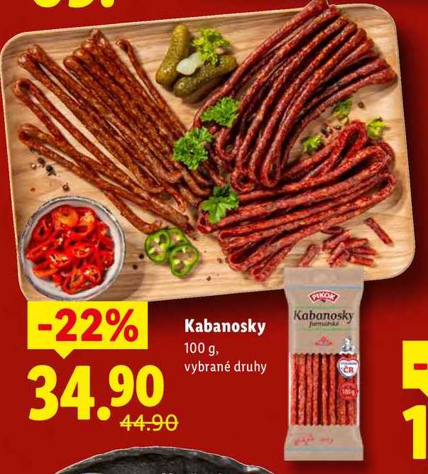 Kabanosky, 100 g