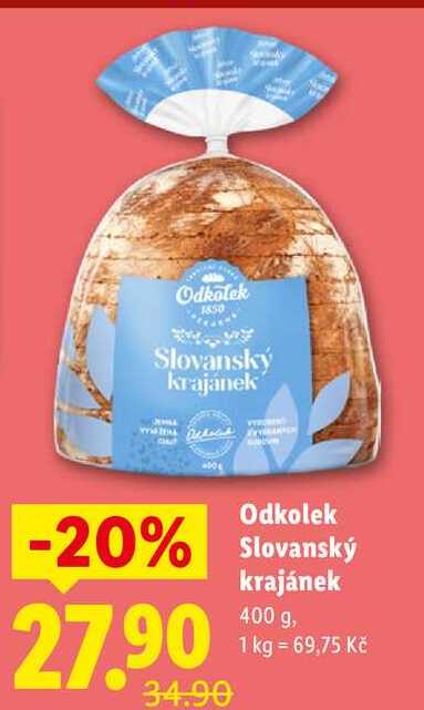 Odkolek Slovanský krajánek, 400 g