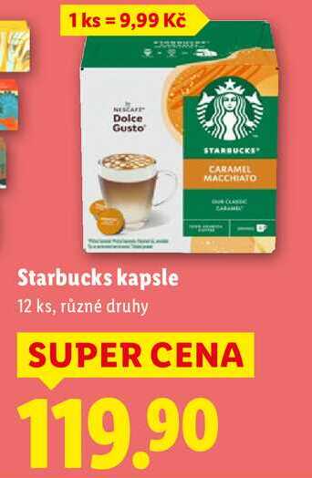 Starbucks kapsle, 12 ks