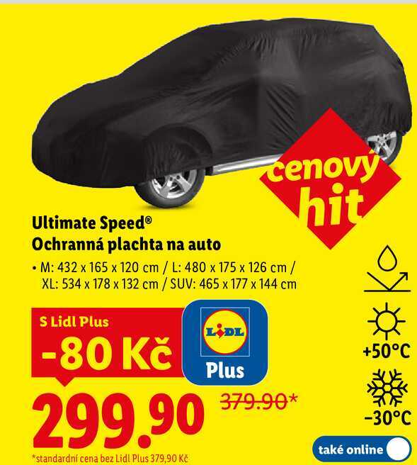 Ultimate Speed Ochranná plachta na auto 