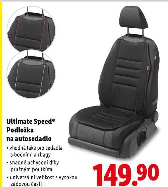Ultimate Speed Podložka na autosedadlo 