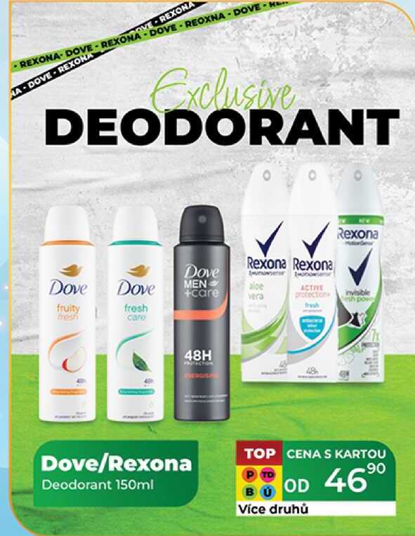 Dove/Rexona 150 ml