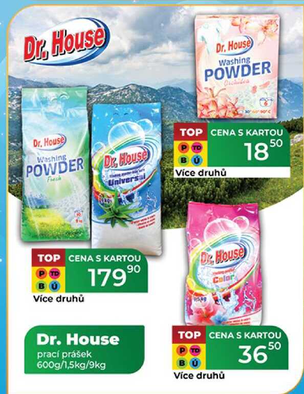 Dr. House 600 g/1,5 kg/9 kg