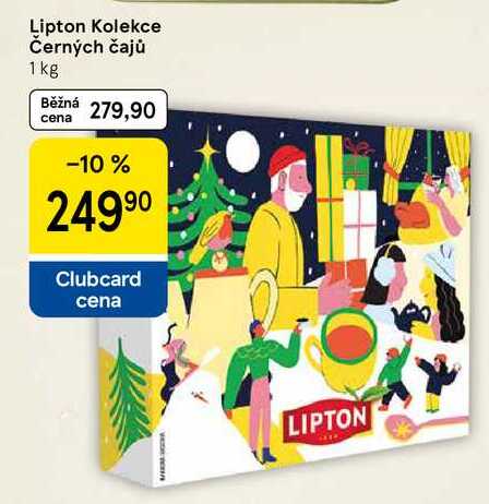 Lipton Kolekce Černých čajů, 1 kg  