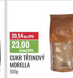 CUKR TŘTINOVÝ MORELLA 500g