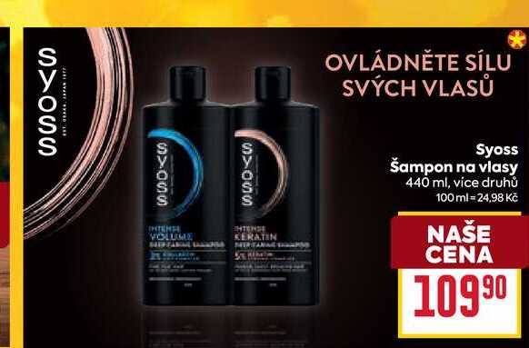 Syoss Šampon na vlasy 440 ml