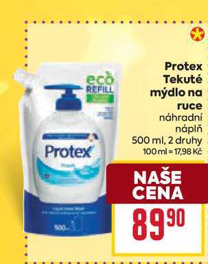 Protex Tekuté mýdlo na ruce náhradní náplň 500 ml