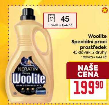 Woolite Speciální prací prostředek 45 dávek