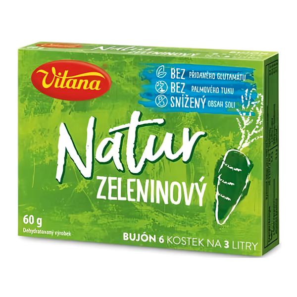Vitana Natur bujón zeleninový 6 kostek