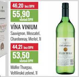 VÍNA VINIUM 1l
