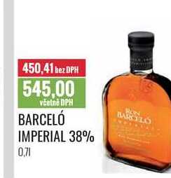 BARCELÓ IMPERIAL 38% 0,7l