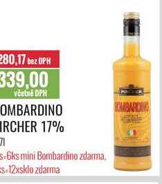 BOMBARDINO PIRCHER 17% 0,7l