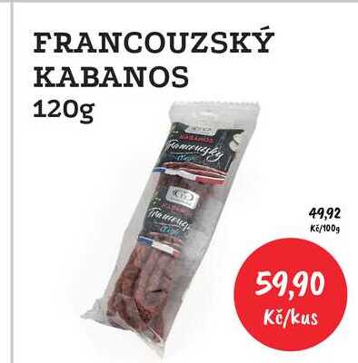 FRANCOUZSKÝ KABANOS 120g