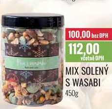MIX SOLENÝ S WASABI 450g 