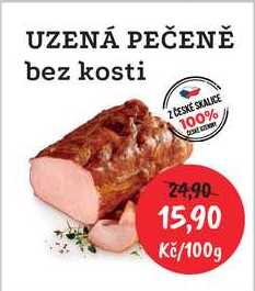 UZENÁ PEČENĚ bez kosti 100g