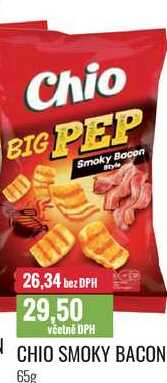 CHIO SMOKY BACON 65g