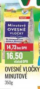 OVESNÉ VLOČKY MINUTOVÉ 350g 