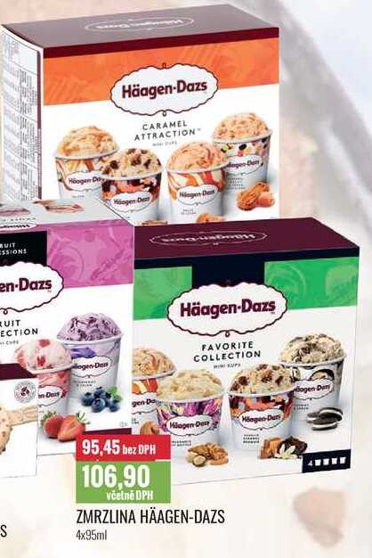 ZMRZLINA HÄAGEN-DAZS 4x95ml 