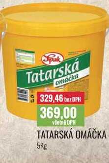TATARSKÁ OMÁČKA 5Kg