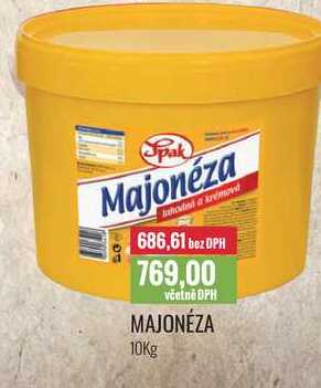 MAJONÉZA 10Kg