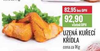 UZENÁ KUŘECÍ KŘÍDLA cena za 1Kg