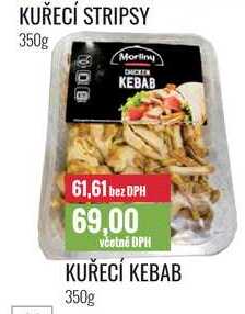KUŘECÍ KEBAB 350g